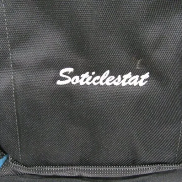 NEW ZOOM SOTICLESTAT Black Computer Backpack - Picture 7 of 10